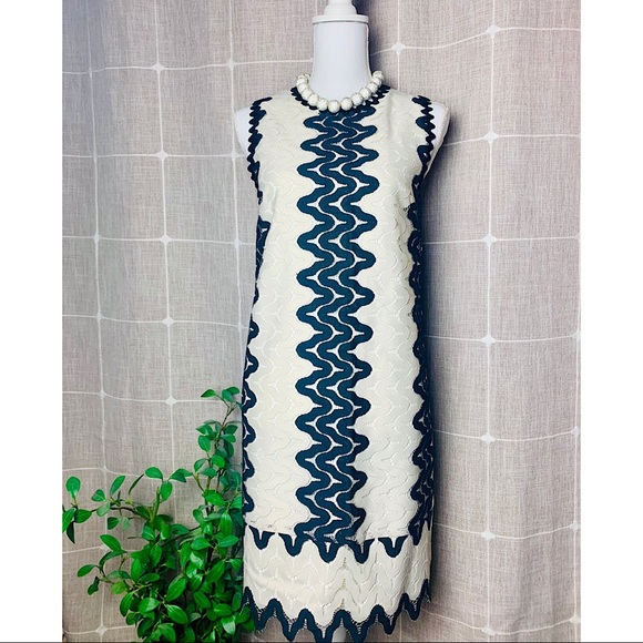 Kate Spade Sand Dune Lace Mini Shift Dress - Picture 2 of 9